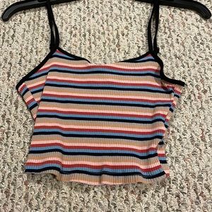 Stripped tank top